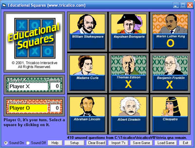 Educational Squares screenshot